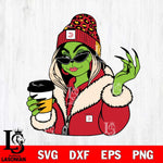 Atlanta Hawks Boujee Grinch 9 Svg Eps Dxf Png File, Digital Download, Instant Download