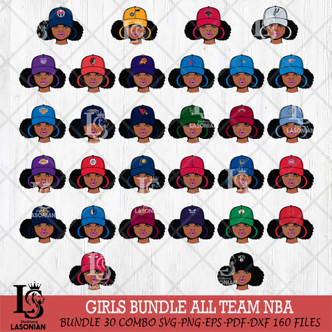 Girls sport 1 NBA Svg Eps Dxf Png File, Digital Download, Instant Download