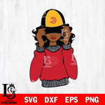 Atlanta Hawks Girls sport 7 Svg Eps Dxf Png File, Digital Download, Instant Download