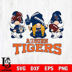 Auburn Tigers 3 Gnomes Football Svg Eps Dxf Png File, Digital Download, Instant Download