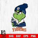 Auburn Tigers Boujee Grinch Christmas Cut Files Cricut, Svg Dxf Eps Png file, Digital download , Silhouette