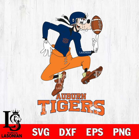 Auburn Tigers Goofy Circus Football SVG DXF EPS PNG FILE,NCAA svg ,Football Digital Download,Instant Download, Silhouette