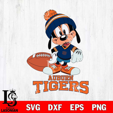 Auburn Tigers Goofy Football SVG DXF EPS PNG FILE,NCAA svg ,Football Digital Download,Instant Download, Silhouette