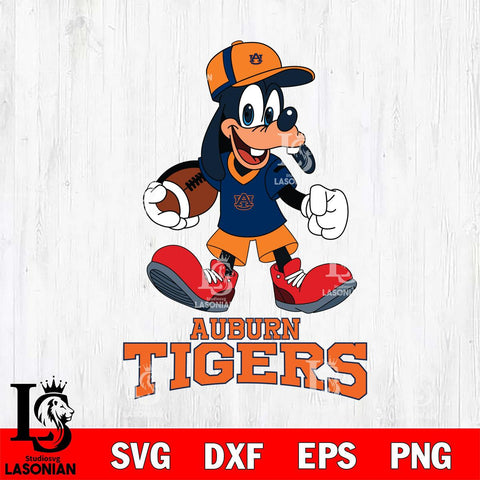 Auburn Tigers Goofy Football Player SVG DXF EPS PNG FILE,NCAA svg ,Football Digital Download,Instant Download, Silhouette