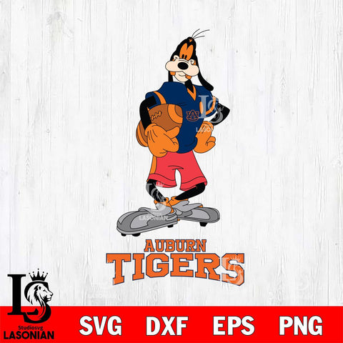 Auburn Tigers Goofy Player SVG DXF EPS PNG FILE,NCAA svg ,Football Digital Download,Instant Download, Silhouette