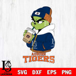 Auburn Tigers Grinch Bougie Christmas Cut Files Cricut, Svg Dxf Eps Png file, Digital download , Silhouette