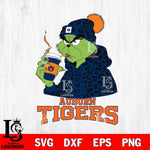 Auburn Tigers Grinch Leopard Christmas Cut Files Cricut, Svg Dxf Eps Png file, Digital download , Silhouette