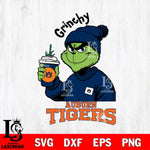 Auburn Tigers Grinchy Bougie Christmas Cut Files Cricut, Svg Dxf Eps Png file, Digital download , Silhouette