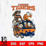 Auburn Tigers Jason Voorhees Horror 10 Svg Eps Dxf Png File, NCAA svg, Digital Download, Instant Download