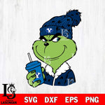 BYU Cougars Boujee Grinch 3 Svg Eps Dxf Png File, Digital Download, Instant Download