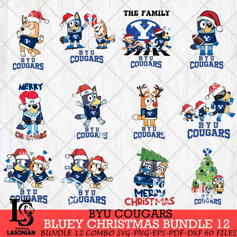 BYU Cougars Disney NCAA Sport Bundle SVG PNG Svg Eps Dxf Png File, Digital Download