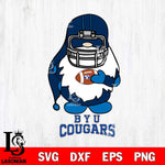 BYU Cougars Gnomes Christmas Svg Eps Dxf Png File, Digital Download, Instant Download