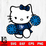 BYU Cougars Hello Kitty sport 4 Svg Eps Dxf Png File, NCAA svg, Digital Download, Instant Download