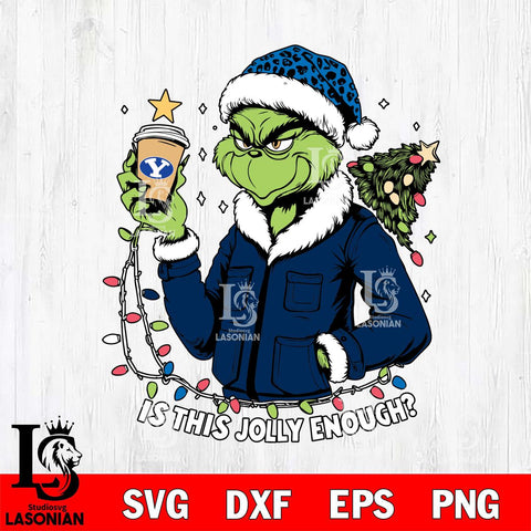 BYU Cougars Is This jolly Enough Svg Eps Dxf Png File, Digital Download, Instant Download