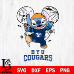 BYU Cougars Stitch Michael Halloween Svg Eps Dxf Png File, Digital Download, Instant Download