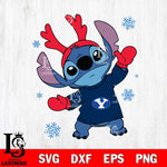 BYU Cougars Stitch Santa Christmas Svg Eps Dxf Png File, Digital Download, Instant Download