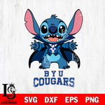 BYU Cougars Stitch Vampire halloween Svg Eps Dxf Png File, NCAA svg, Digital Download, Instant Download