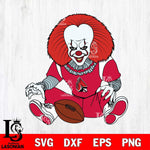 Ball State Cardinals Pennywise Horror Sport 6 Svg Eps Dxf Png File, Digital Download