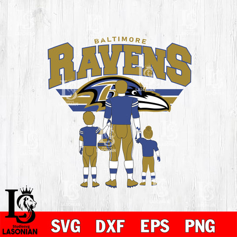 Best dad ever Baltimore Ravens SVG DXF EPS PNG FILE, File Cut, Digital Download,Instant Download, Silhouette, Cricut