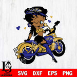Baltimore Ravens Betty Boop And Badass Motor SVG Svg Eps Dxf Png File, Digital Download, Instant Download