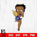 Baltimore Ravens Betty Boop Angel SVG Svg Eps Dxf Png File, Digital Download, Instant Download