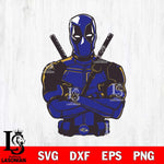 Baltimore Ravens Deadpool Svg Eps Dxf Png File, Digital Download, Instant Download