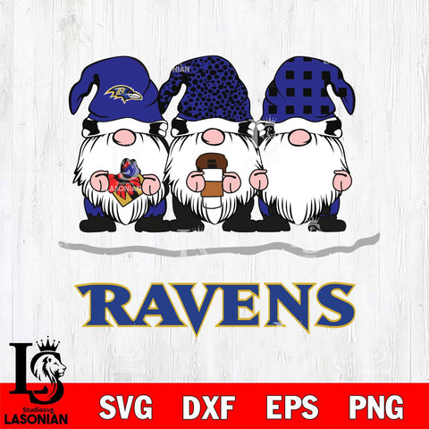 Baltimore Ravens Gnomes Coffee Svg Eps Dxf Png File, Digital Download, Instant Download