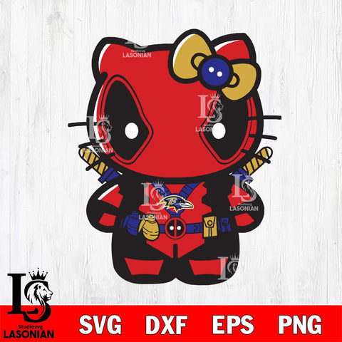 Baltimore Ravens Hello Kidpool Svg Eps Dxf Png File, Digital Download, Instant Download
