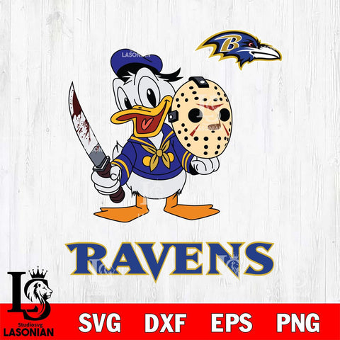 Baltimore Ravens Jason Voorhees 12 Svg Eps Dxf Png File, Digital Download