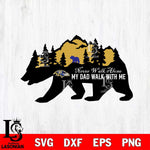 Baltimore Ravens My Dad Walk With Me Svg Eps Dxf Png File, Digital Download, Instant Download