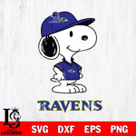 Baltimore Ravens Snoopy Football sport SVG DXF EPS PNG FILE,Snoopy File Cut, Nfl Digital Download,Instant Download, Silhouette
