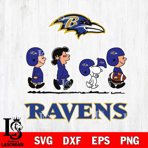 Baltimore Ravens Snoopy Sport 12 Svg Eps Dxf Png File, NFL svg, Digital Download, Instant Download