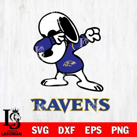 Baltimore Ravens Snoopy Sport 3 Svg Eps Dxf Png File, NFL svg, Digital Download, Instant Download