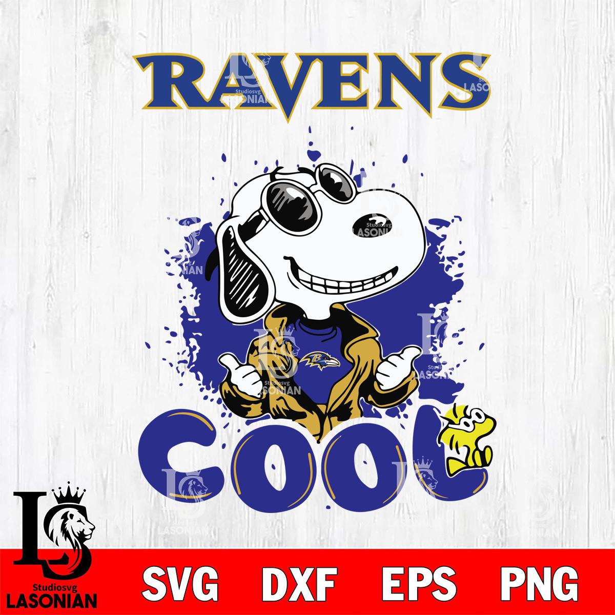 Baltimore Ravens Snoopy Sport 7 – lasoniansvg