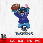Baltimore Ravens Stitch Sport Football SVG DXF EPS PNG FILE, Stitch File Cut,NFL Digital Download,Instant Download, Silhouette