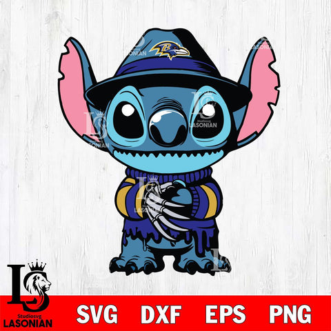 Baltimore Ravens Stitich Freddy Krueger Football Svg Eps Dxf Png File, NFL svg, Digital Download, Instant Download