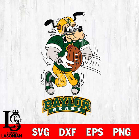 Baylor Bears Goofy Sport Football SVG DXF EPS PNG FILE,NCAA svg ,Football Digital Download,Instant Download, Silhouette