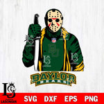 Baylor Bears Jason Voorhees Horror 3 Svg Eps Dxf Png File, NCAA svg, Digital Download, Instant Download