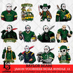 Baylor Bears Jason Voorhees Horror Bundle 12 SVG Eps Dxf Png File, bundle NCAA svg, Digital Download, Instant Download