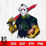 Baylor Bears Jason Voorhees Horror Halloween 2 Svg Eps Dxf Png File, NCAA svg, Digital Download, Instant Download
