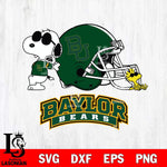 Baylor Bears Snoopy Sport 2 Svg Eps Dxf Png File, Digital Download