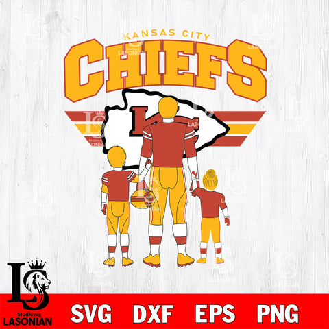 Best dad ever Kansas City Chiefs SVG DXF EPS PNG FILE, File Cut, Digital Download,Instant Download, Silhouette, Cricut