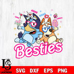 Besties Svg Eps Dxf Png File, Digital Download, Instant Download