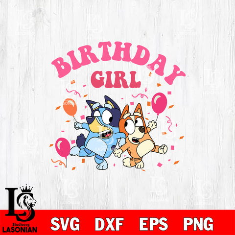 Birthday Girl SVG DXF EPS PNG FILE, Graduation File Cut, Digital Download,Instant Download, Silhouette, Cricut
