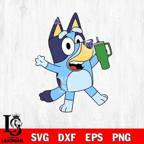 Bluey 2 Svg Eps Dxf Png File, Digital Download, Instant Download