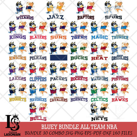 Bluey Dance NHL Svg Eps Dxf Png File, Digital Download, Instant Download