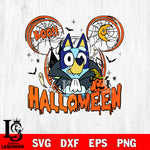 Bluey Dracula svg Svg Eps Dxf Png File, Digital Download, Instant Download
