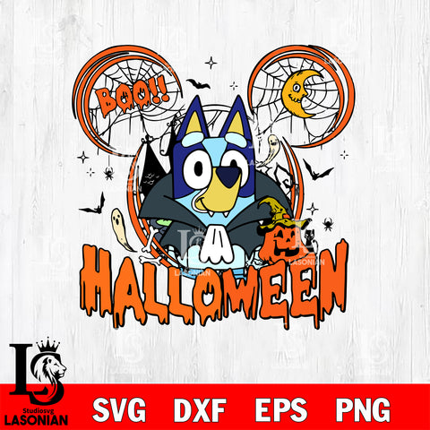 Bluey Dracula svg Svg Eps Dxf Png File, Digital Download, Instant Download