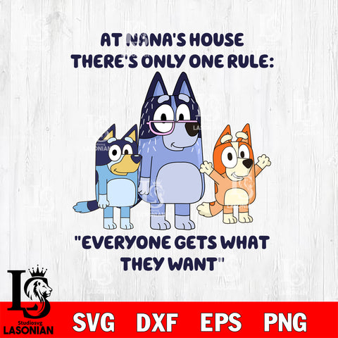 Bluey Family Svg Eps Dxf Png File, Digital Download, Instant Download