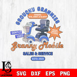 Bluey Grouchy Grannies Svg Eps Dxf Png File, Digital Download, Instant Download